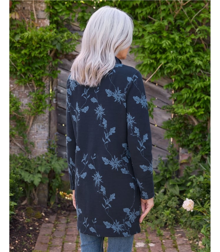 Floral Jacquard Tunic