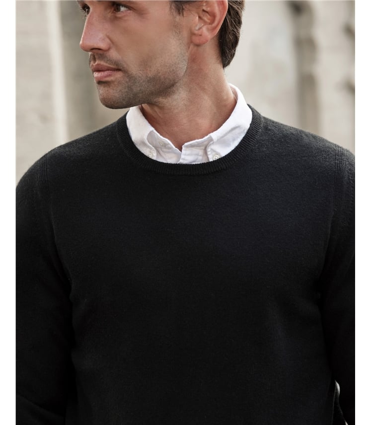Mens Cashmere Crew Sweater