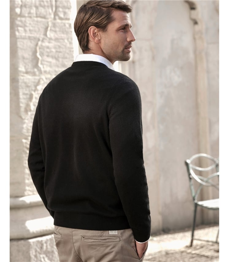 Mens Cashmere Crew Sweater