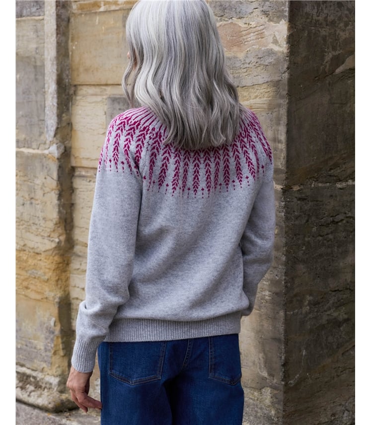 Autumn Sprig Yoke Jumper