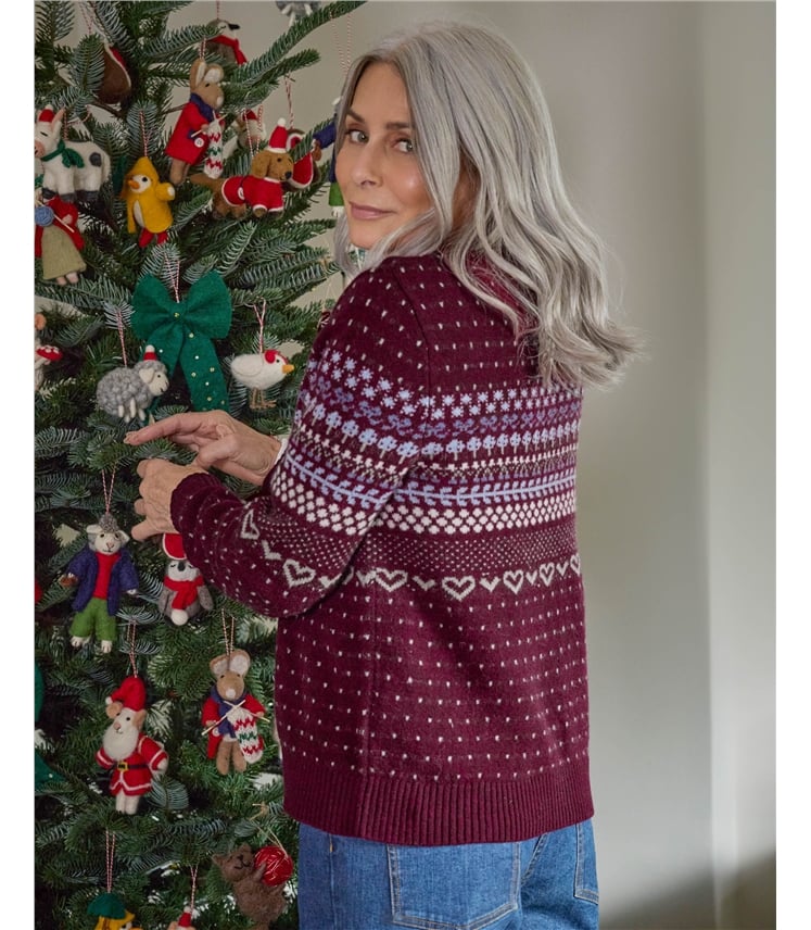Fairisle Pattern Cardigan