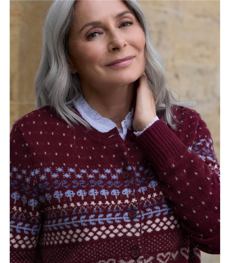 Fairisle Pattern Cardigan