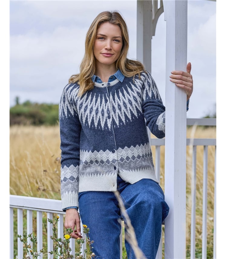 Nordic Yoke Cardigan