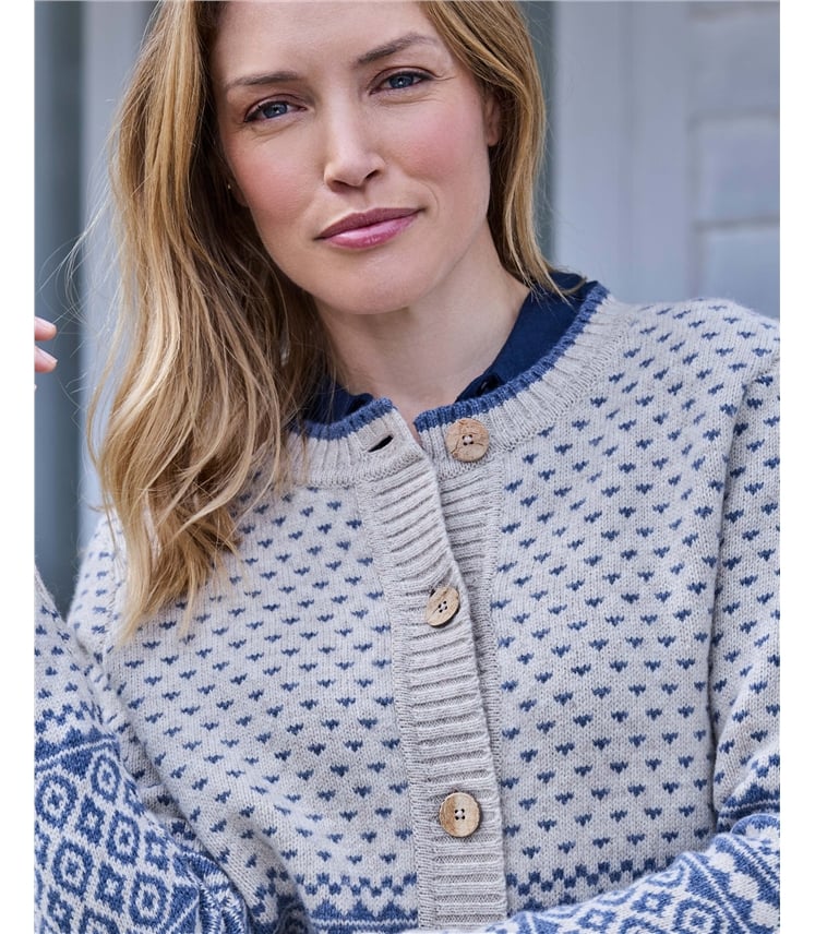 Nordic Mono Stitch Cardigan