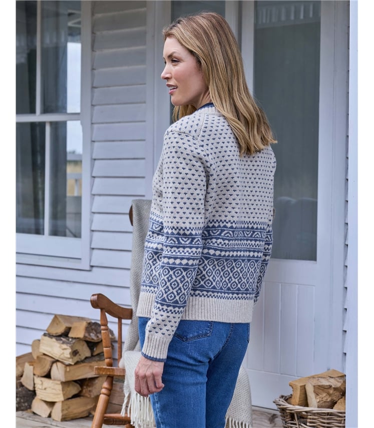 Nordic Mono Stitch Cardigan