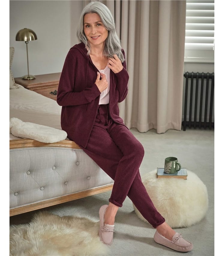 Pantalon Détente luxueux - Femme - Cachemire & Mérinos