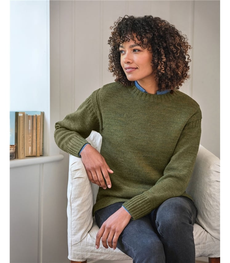 Pull Guernsey - Femme - Pure Laine