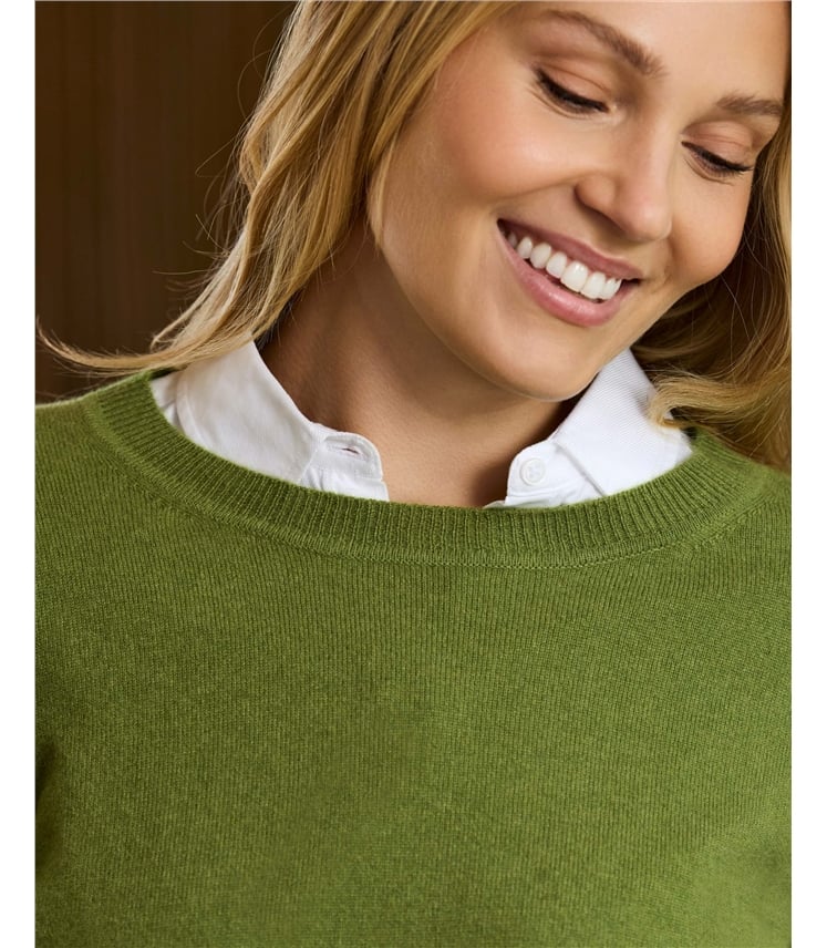 Womens Cashmere Boyfriend Sweater