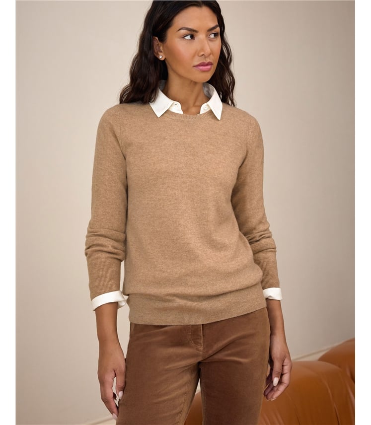 Cashmere Crew Neck Sweater