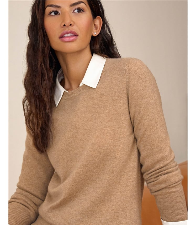 Cashmere Crew Neck Sweater