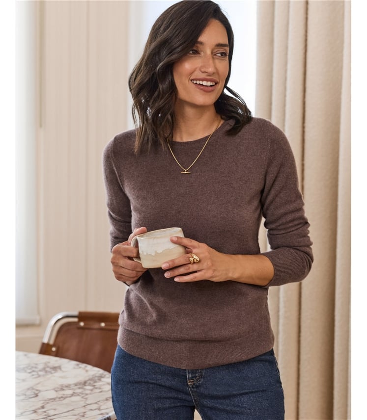 Cashmere Crew Neck Sweater