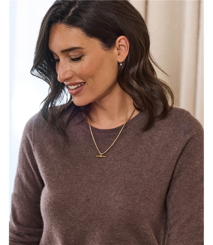 Cashmere Crew Neck Sweater