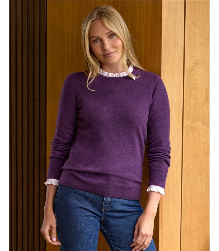 Cashmere Crew Neck Sweater
