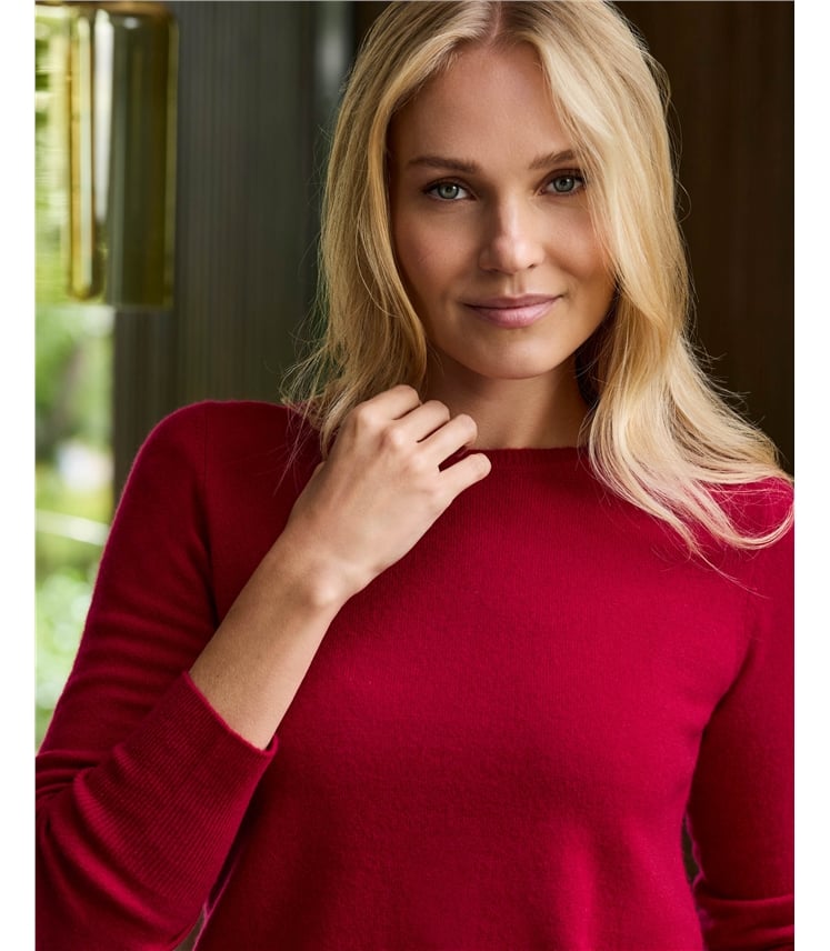 Cashmere Crew Neck Sweater