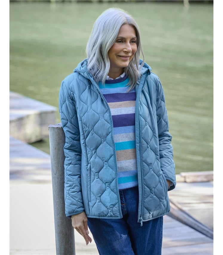 Quilted Lightweight Puffer Jacket