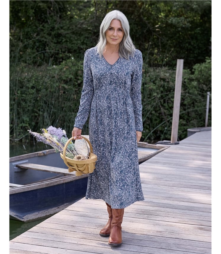 Empire Seam Jersey Dress