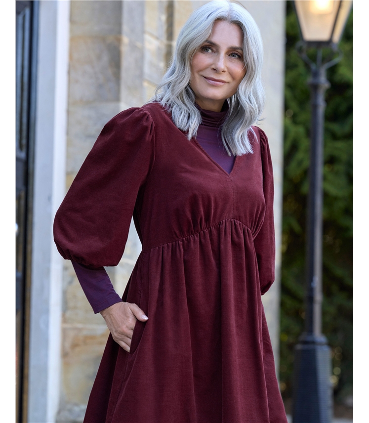 Lightweight Cord Dress