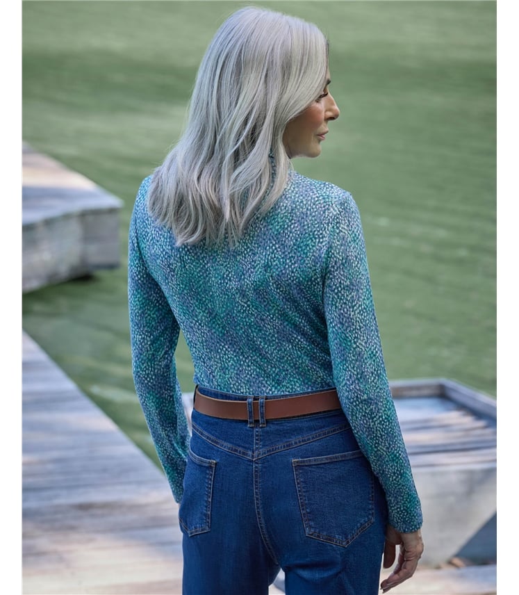 Sous-pull à col roulé - Femme - Jersey