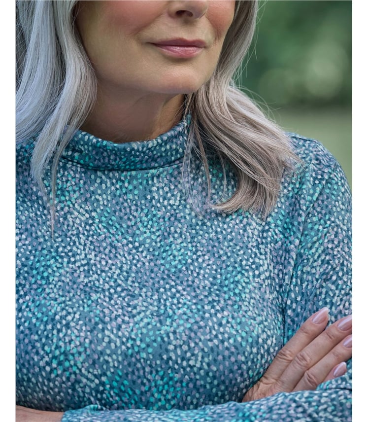Sous-pull à col roulé - Femme - Jersey