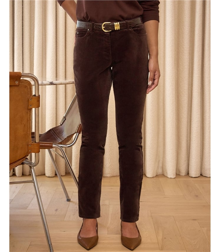Washed Velvet Jean