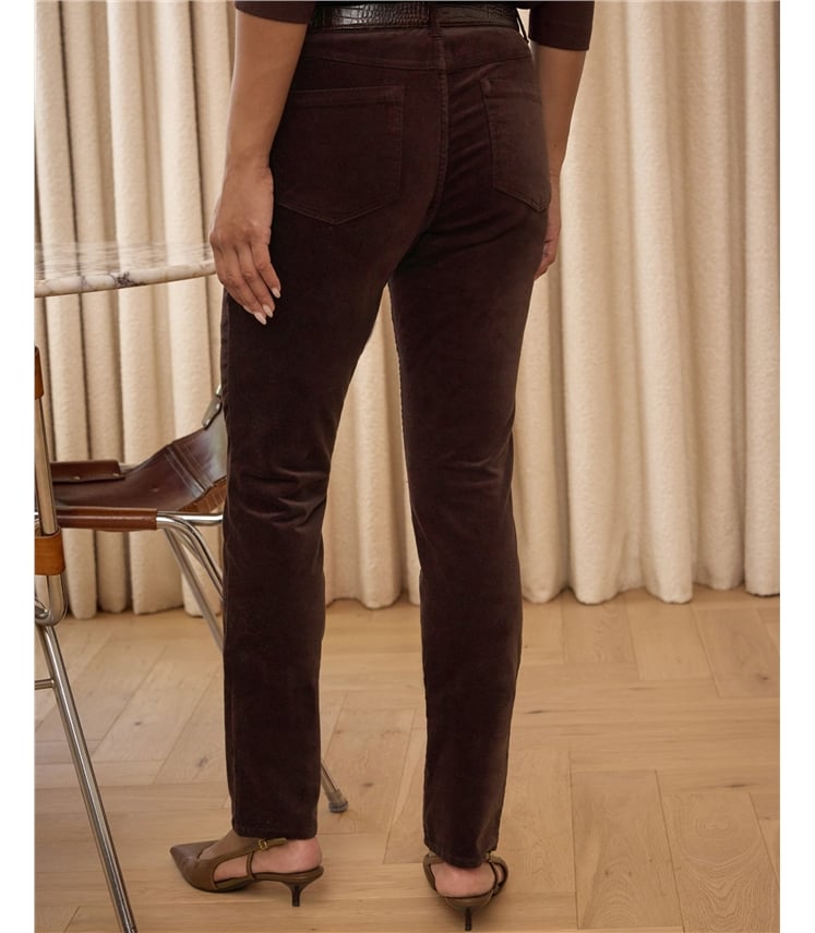 Washed Velvet Jean