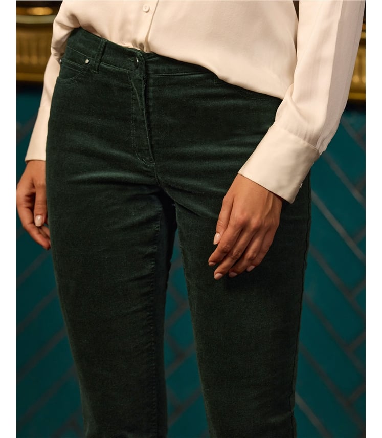 Washed Velvet Jean
