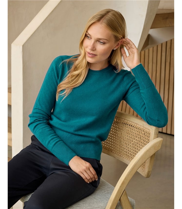 Cashmere Cropped Sweater