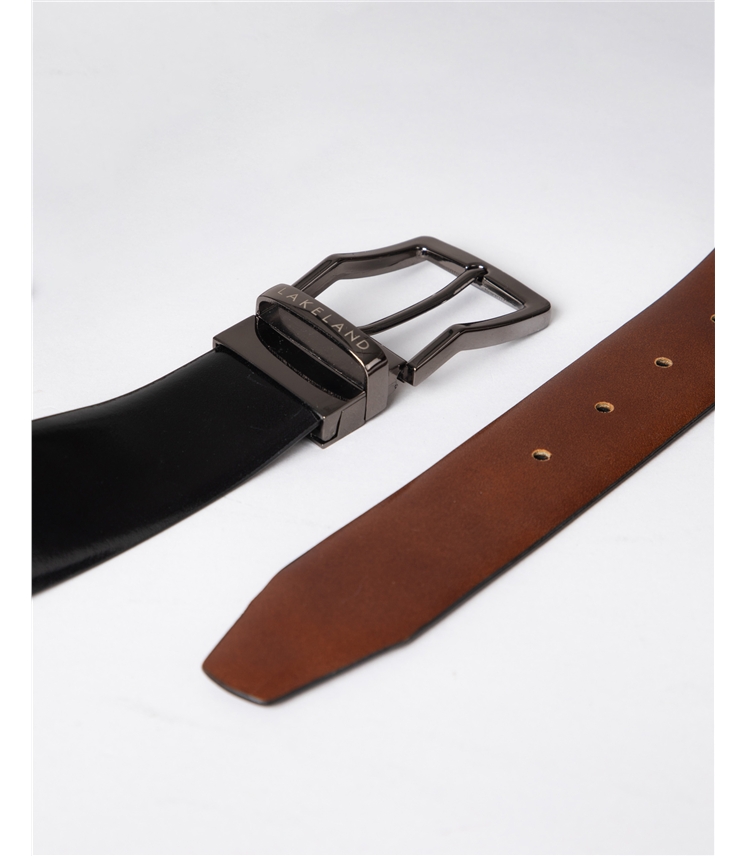 Calder Reversible Leather Belt