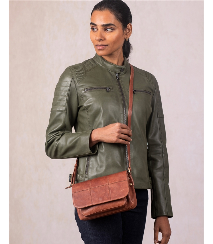 Patterdale Leather Cross Body Bag
