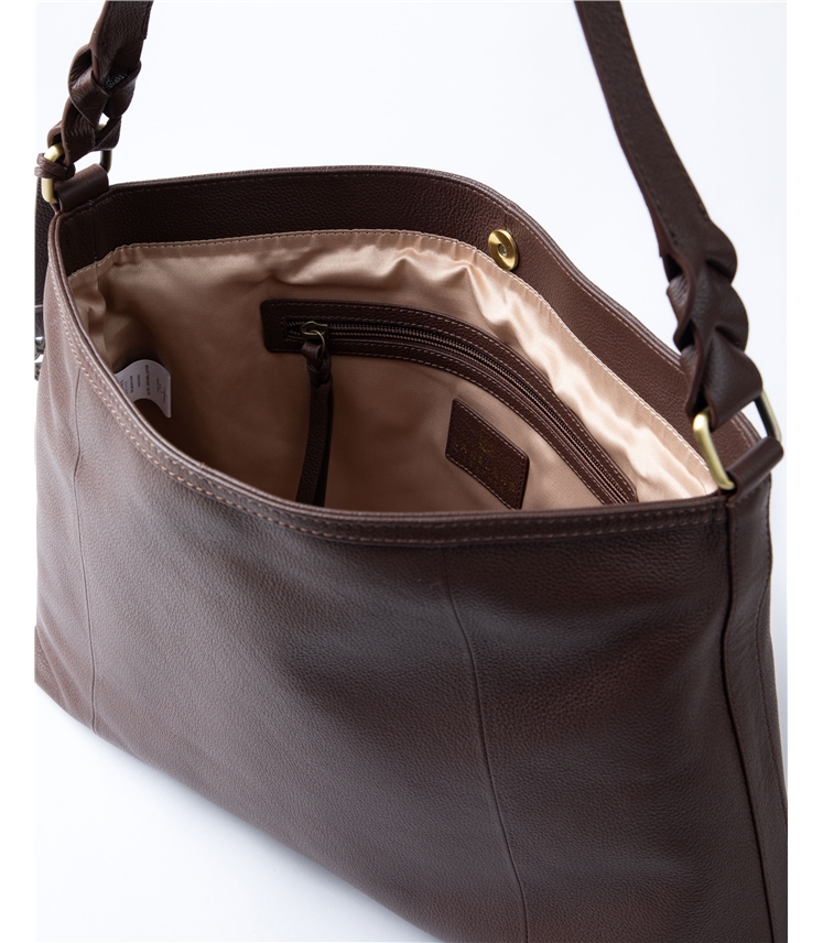 Howgill Leather Hobo Bag