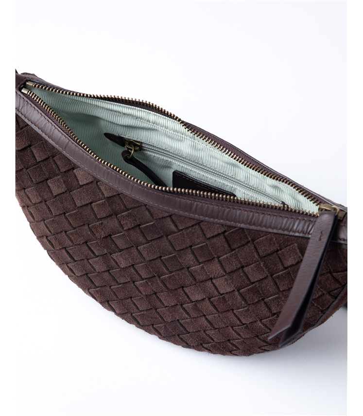 Mirehouse Suede Sling Bag