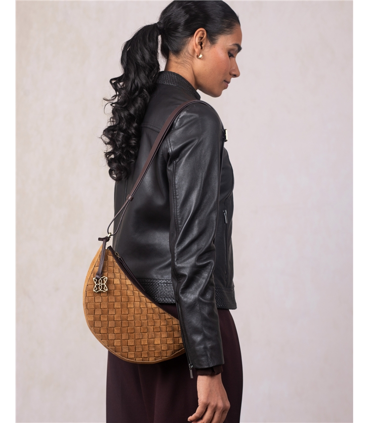 Mirehouse Suede Sling Bag