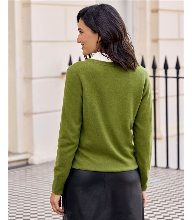 Cashmere V Neck Sweater