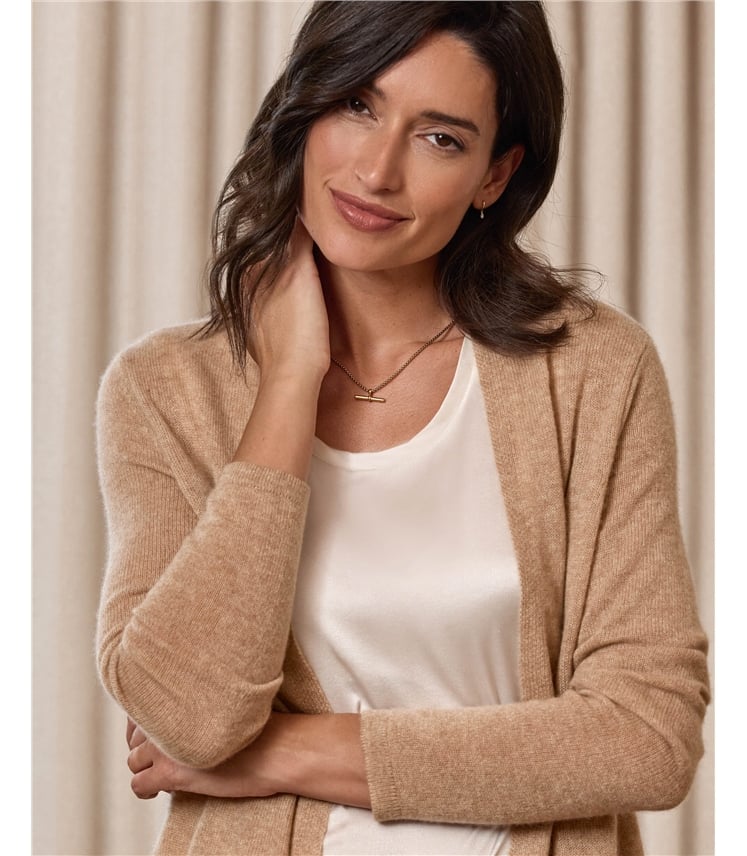 Gassato Lightweight Cashmere Swing Cardigan