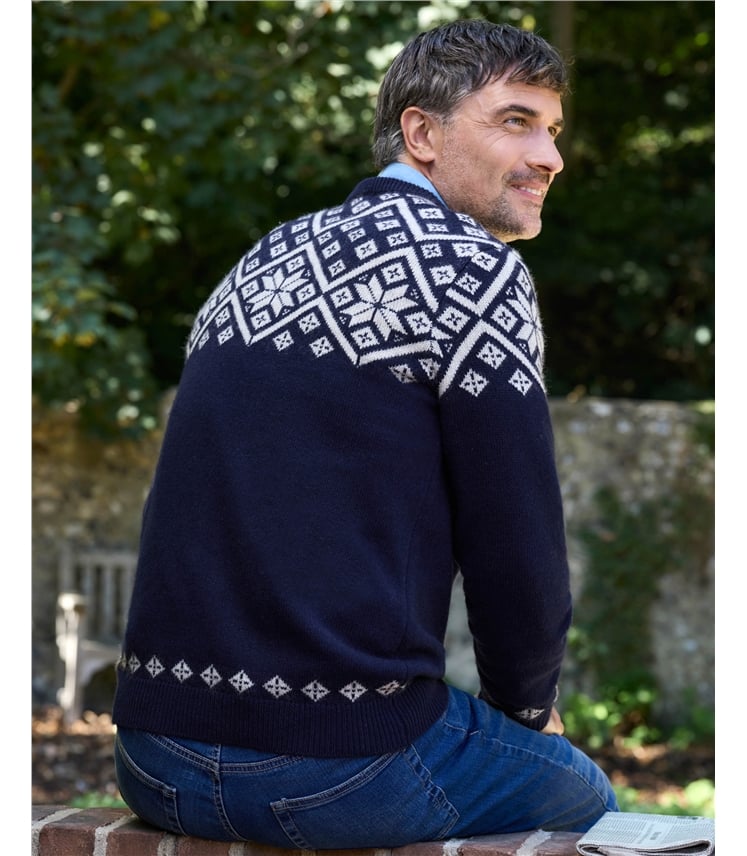 Mono Mens Fairisle Jumper