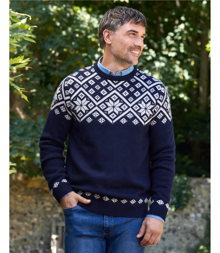 Mono Mens Fairisle Jumper