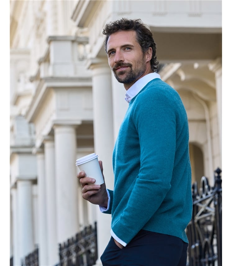 Mens Cashmere Crew Sweater