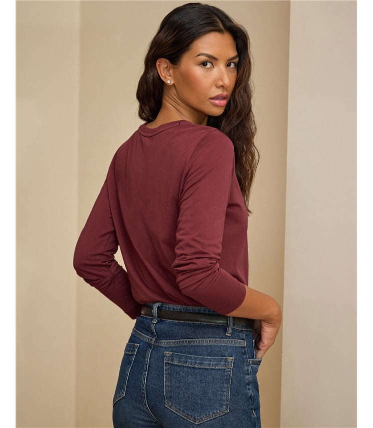 Long Sleeve Super Soft Cotton T Shirt