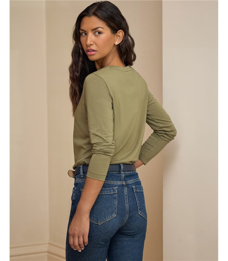 Long Sleeve Super Soft Cotton T Shirt