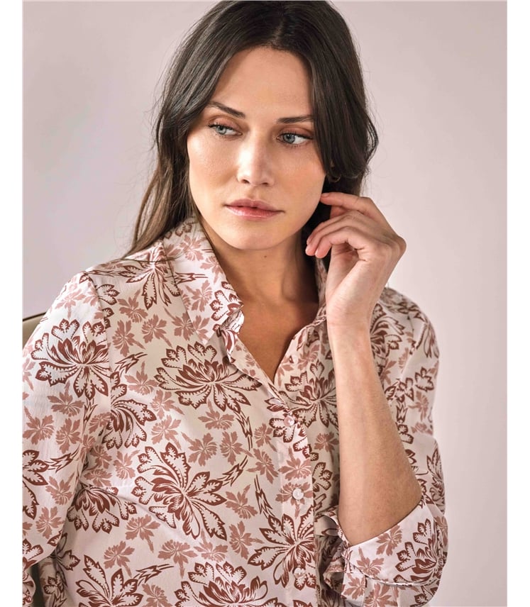 Pure Washed Silk Shirt