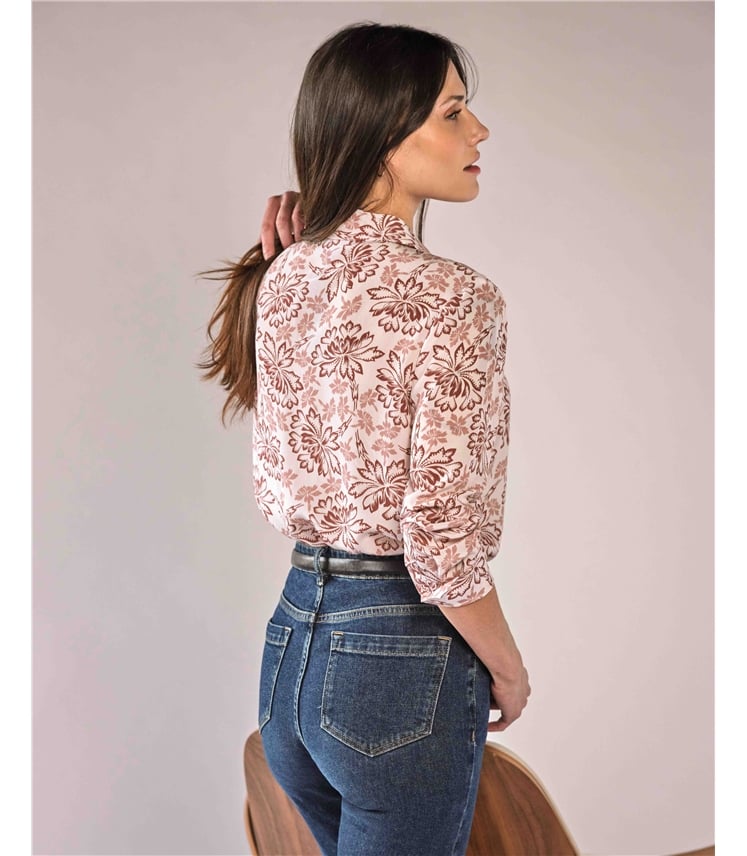 Pure Washed Silk Shirt