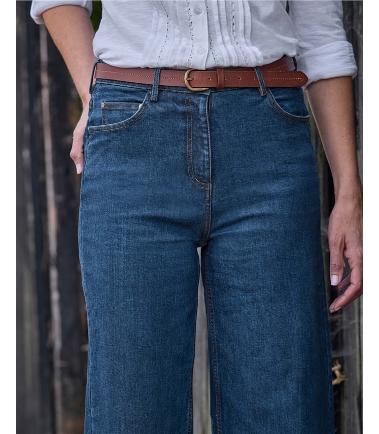 Wide Straight Leg Jeans