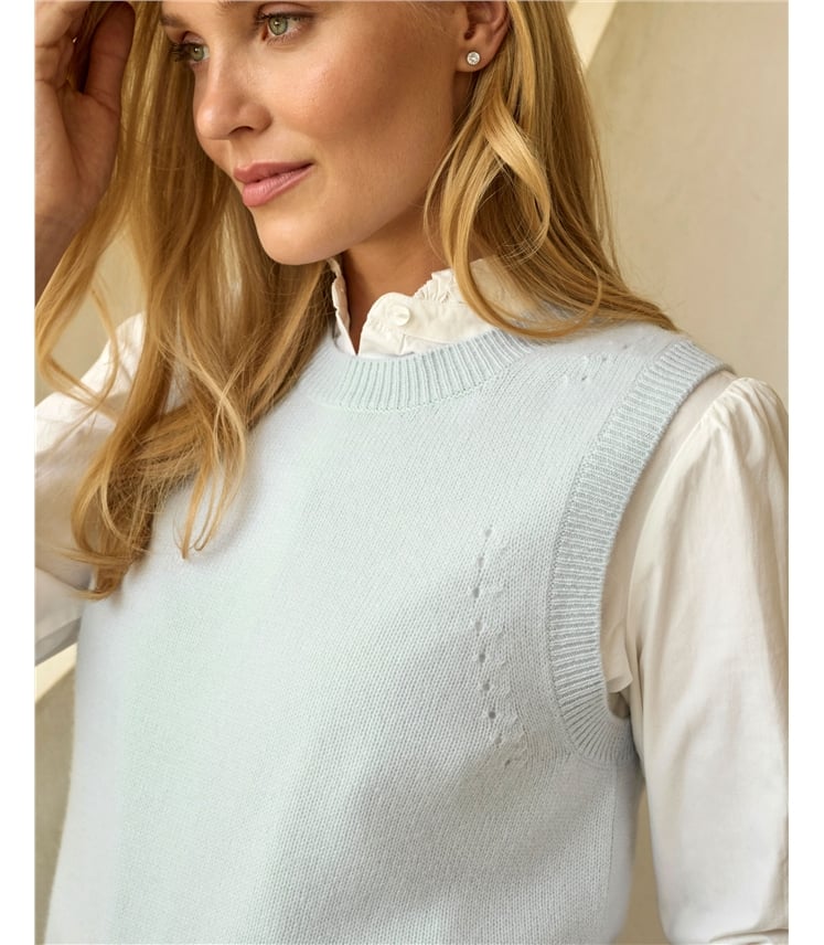 Wool Cashmere Lofty Tank