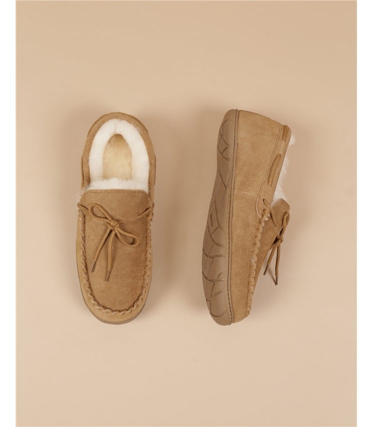 Mens Hard Sole Moccasin
