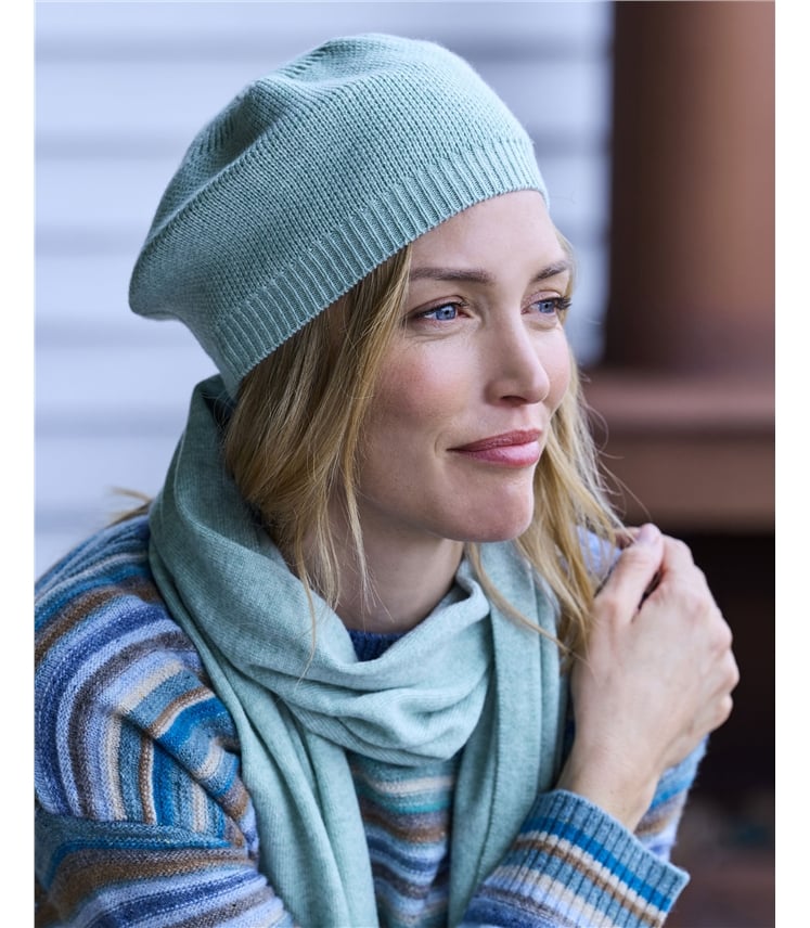 Cashmere Merino Beret