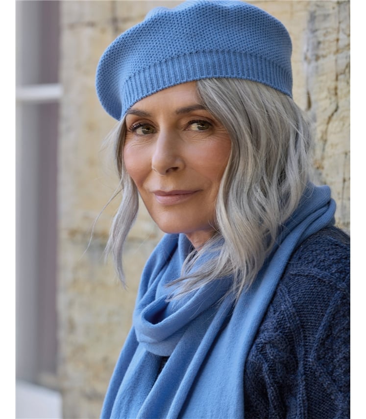 Cashmere Merino Beret