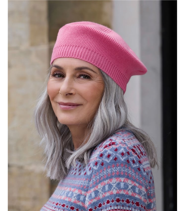 Cashmere Merino Beret