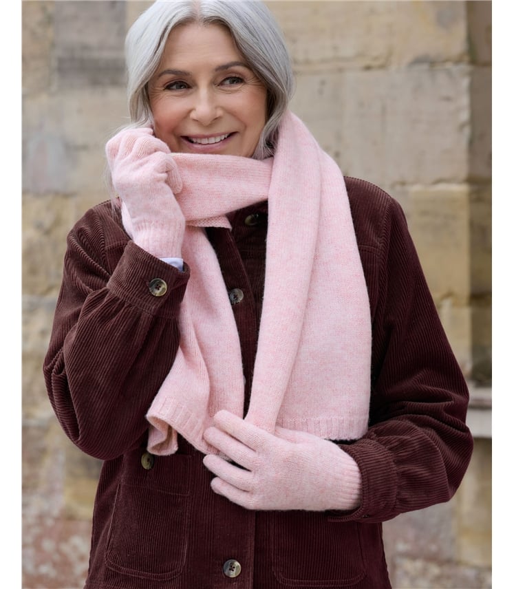 Womens Essential Lambswool Scarf