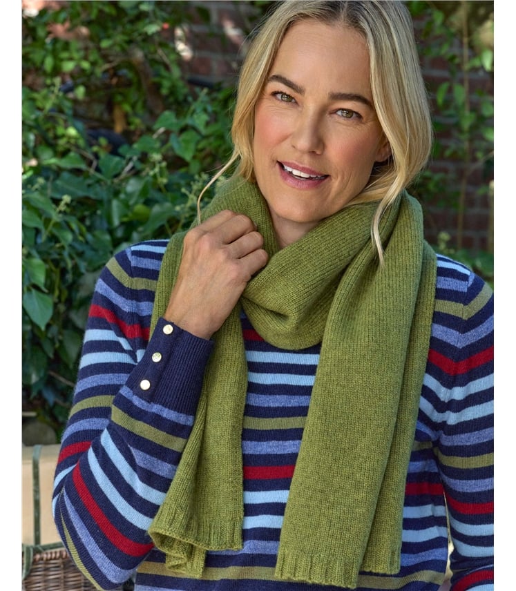 Womens Essential Lambswool Scarf
