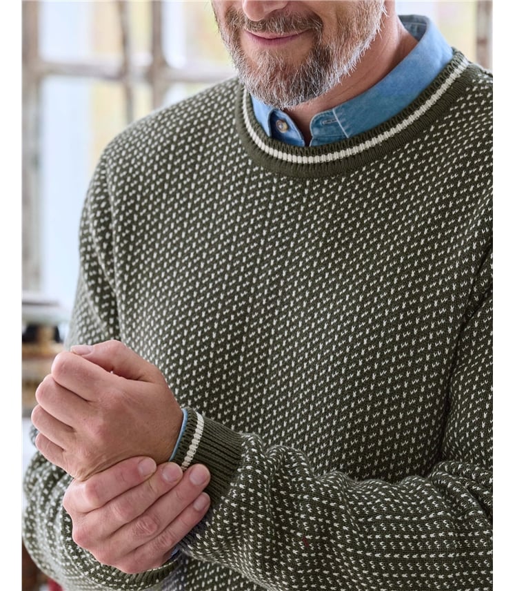 Mens Mono Stitch Jumper